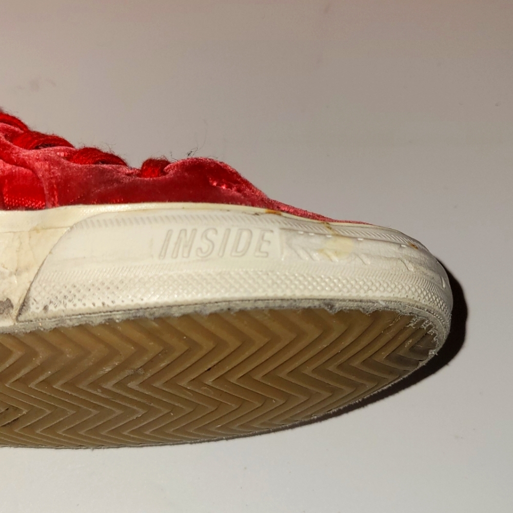 Golden Goose Superstar Suede Red 38 women and men skateboarding possib size 7.5 - Picture 5 of 16